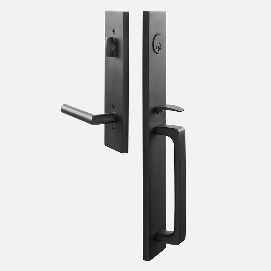 Lausanne Entrance Handleset with Otto Lever - Flat Black added by Spoak Member