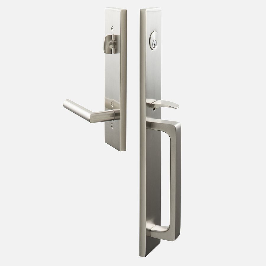 Lausanne Entrance Handleset with Otto Lever - Satin Nickel added by Spoak Member