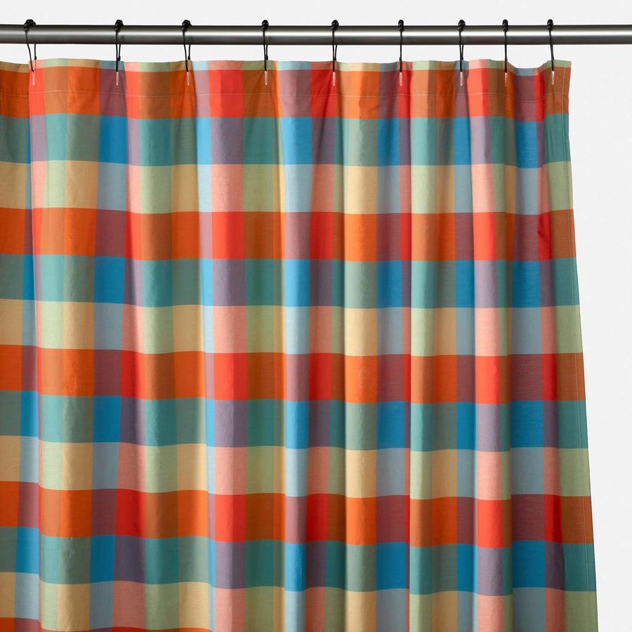 Woven Plaid Shower Curtain added by Spoak Member