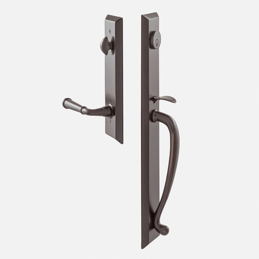 Freeport Entrance Handleset with Abbott Lever - Oil Rubbed Bronze added by Spoak Member