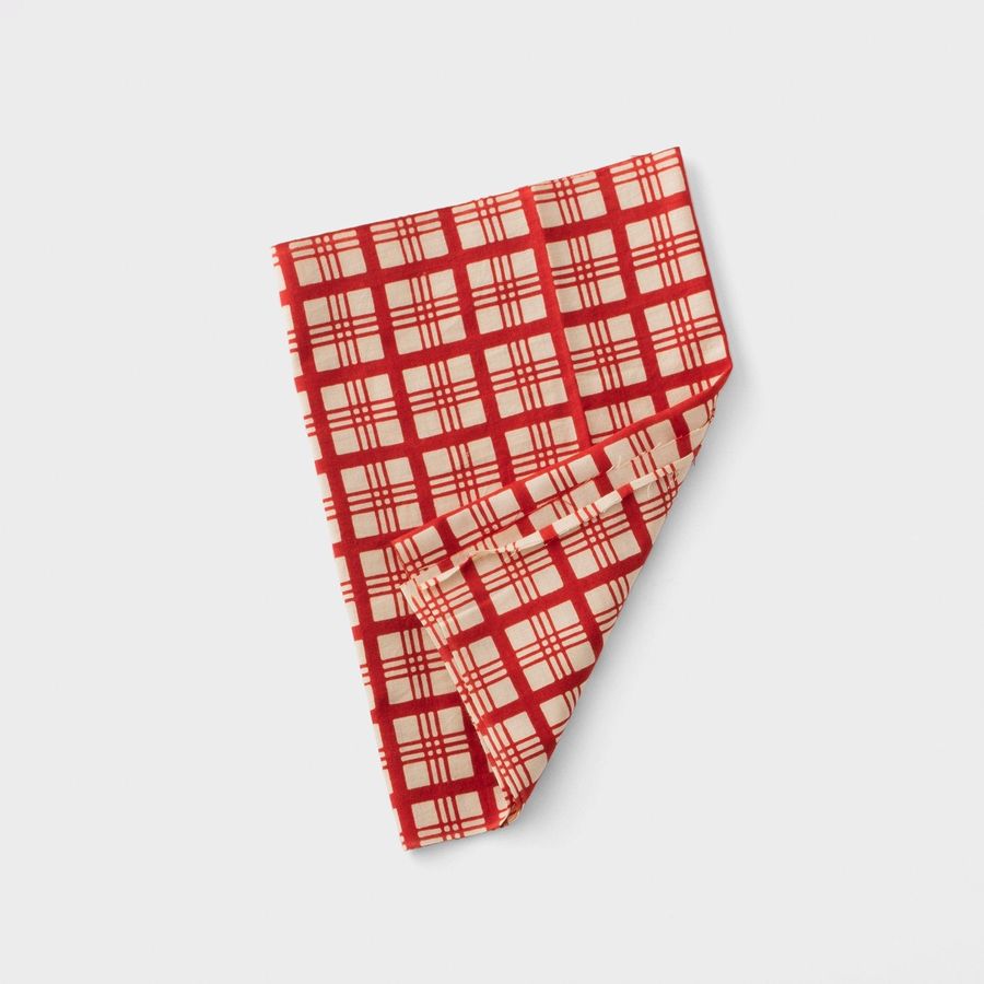 Crosshatch Plaid Tenugui Cloth added by Spoak Member