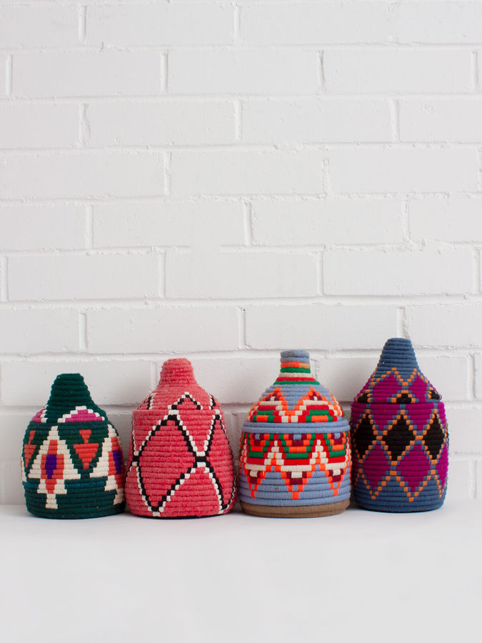 Moroccan Vintage Wool Pots, Mini added by Spoak Member