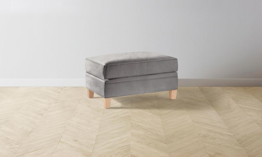 The Carmine Ottoman - Nubuck Leather Asphalt added by Spoak Member