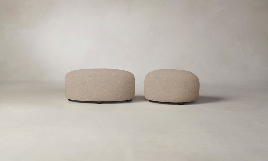 The Chelsea Ottoman - Italian Brushed Wool Fox added by Spoak Member