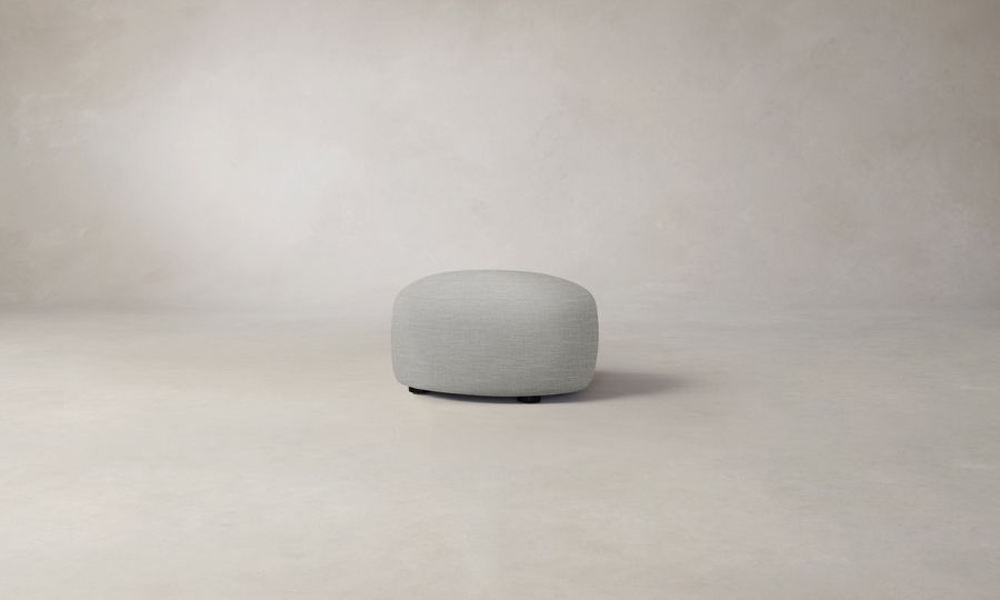 The Chelsea Ottoman - Performance Woven Chenille Rain added by Spoak Member