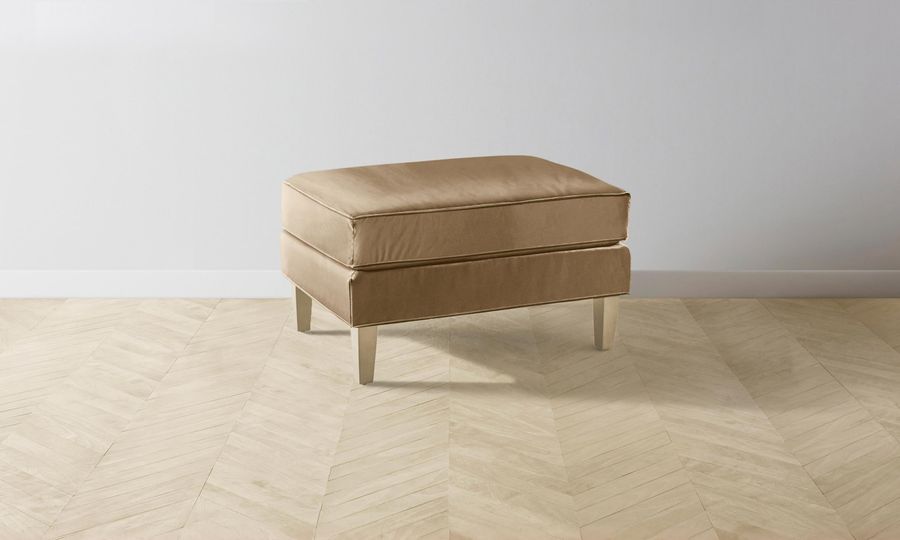 The Crosby Ottoman - Tuscan Leather Camel added by Spoak Member