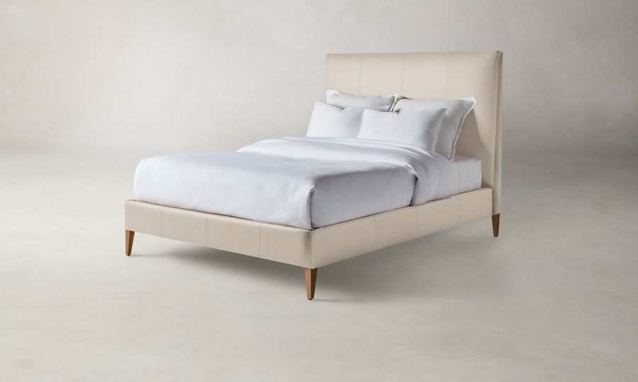 The Essex Bed - Pebbled Leather Stone added by Spoak Member