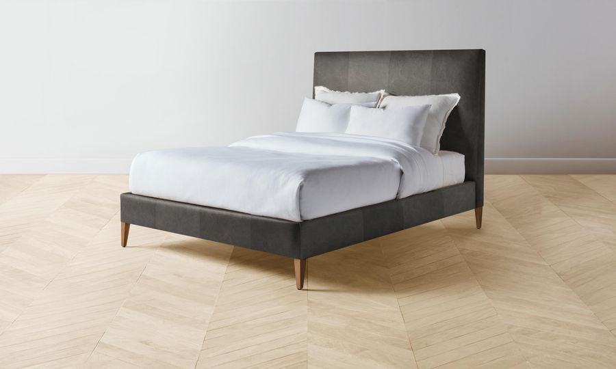 The Essex Bed - Tuscan Leather Seal added by Spoak Member