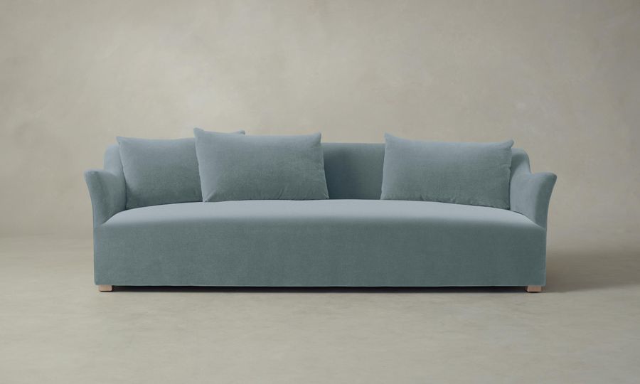 The Lenox Sofa - Performance Velvet Sky added by Spoak Member