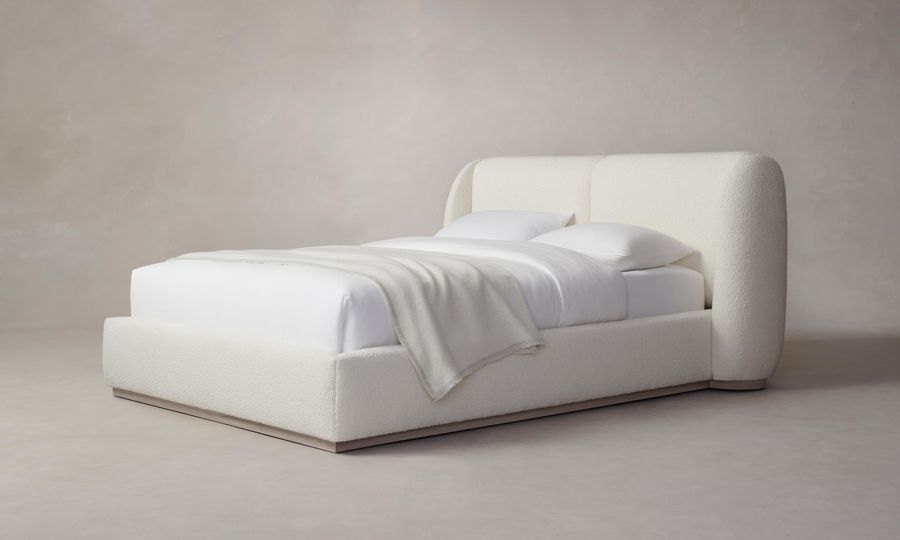The Smith Bed - Italian Bouclé White added by Spoak Member
