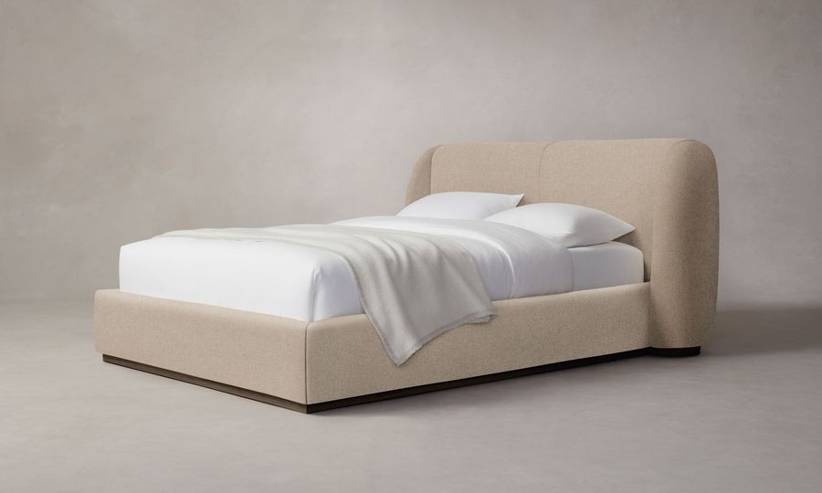 The Smith Bed - Italian Brushed Wool Fox added by Spoak Member