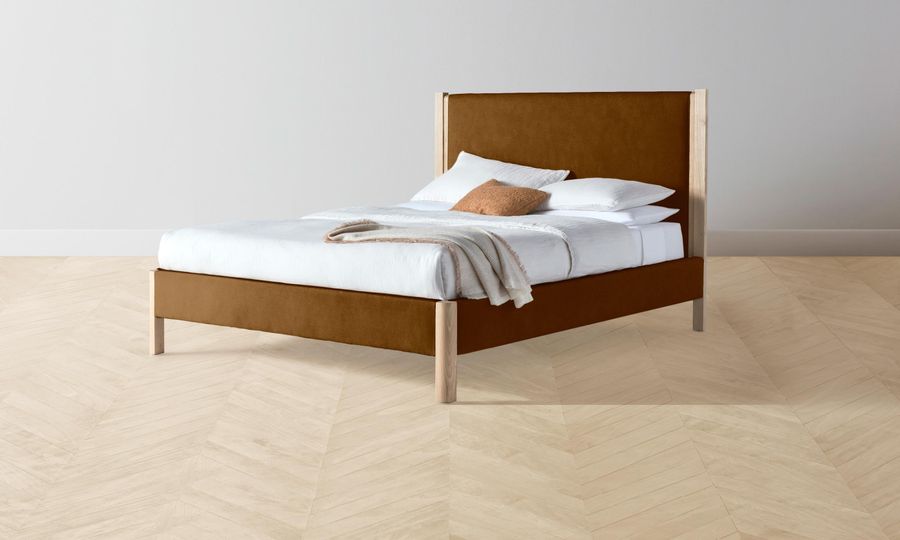 The Thompson Bed - Mohair Brown Sugar added by Spoak Member