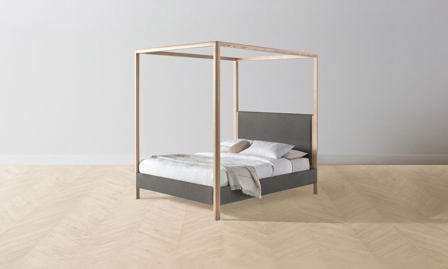 The Thompson Canopy Bed - Performance Tweed Smoke added by Spoak Member
