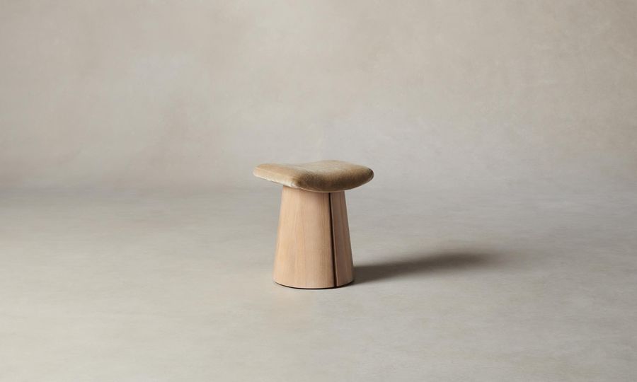 The Weston Stool - Mohair Almond added by Spoak Member
