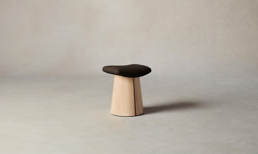 The Weston Stool - Nubuck Leather Espresso added by Spoak Member