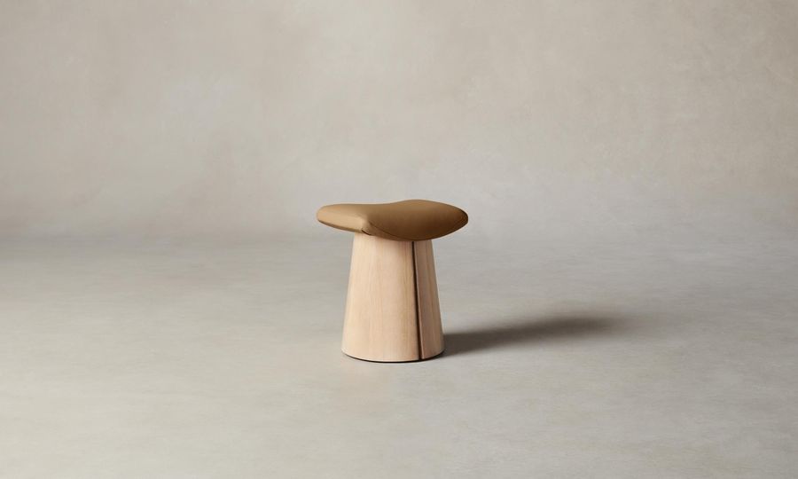 The Weston Stool - Pebbled Leather Latte added by Spoak Member