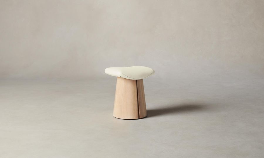 The Weston Stool - Pebbled Leather Swan added by Spoak Member