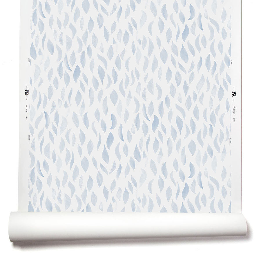 Petals Wallpaper in Cloud Blue added by Spoak Member