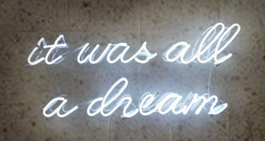 It Was All A Dream Neon Sign Wall Decor Light added by Hayleigh Dial