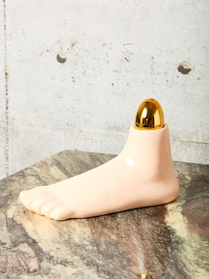Curious Foot-Shaped Pedestal by David Shrigley added by Spoak Member
