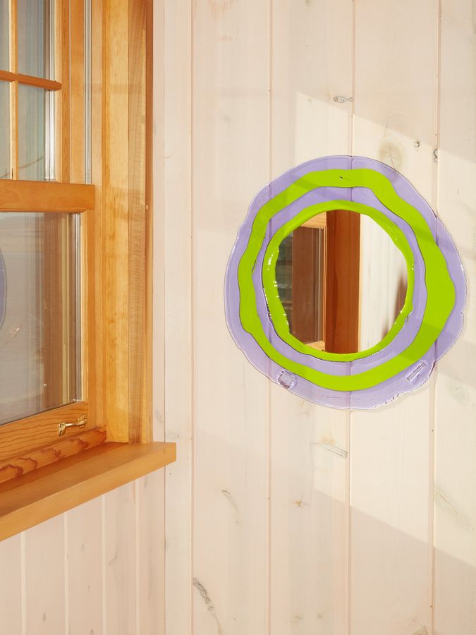 Round Mirror in Lilac Lime added by Spoak Member