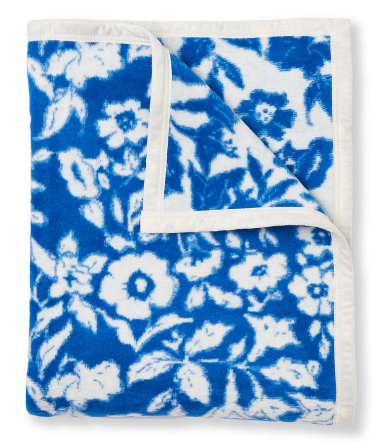 Blue Hill Floral Bright Blue Blanket added by Spoak Member