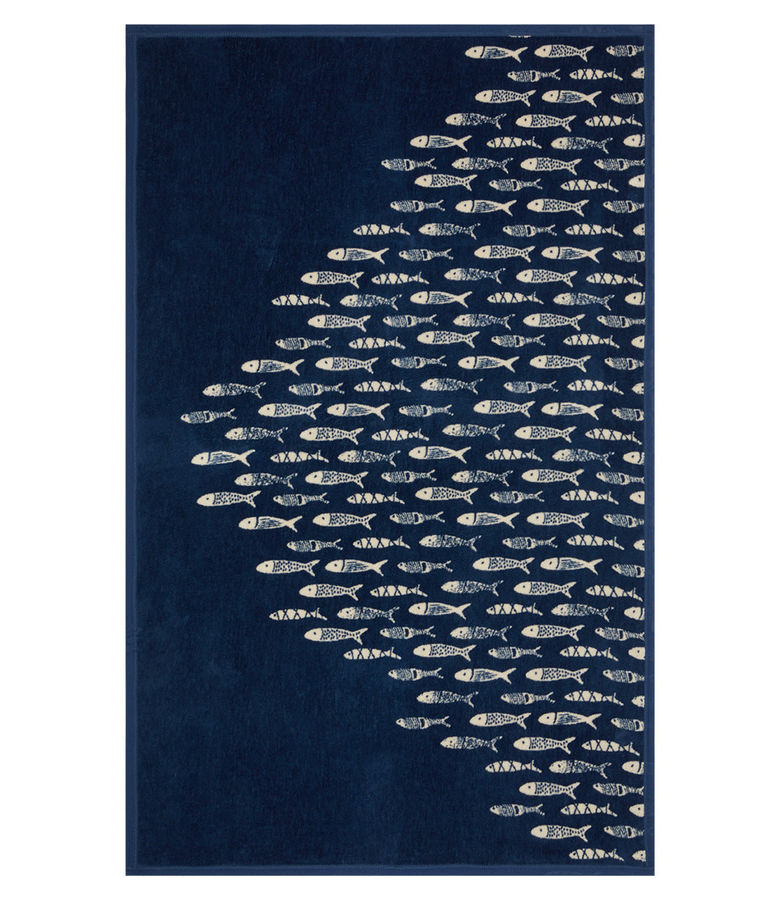 Herring Run Navy Midi Blanket added by Spoak Member