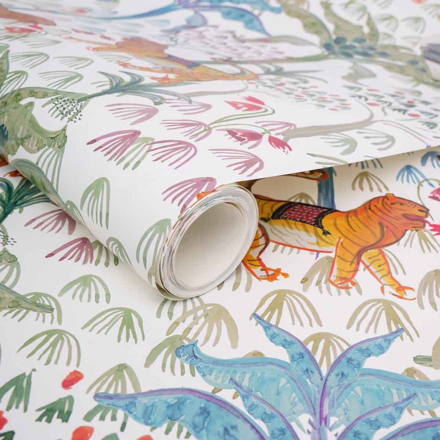 Peel + Stick Tigris Wallpaper in Natural by Justina Blakeney® added by Spoak Member