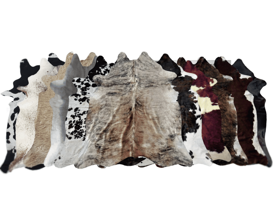 15 Qty Assorted Natural Color Premium Brazilian Hides DZ added by Spoak Member