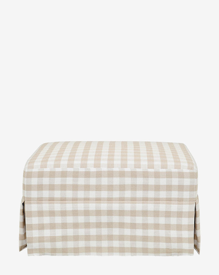 Crawford Gliding Ottoman in Gingham added by Spoak Member