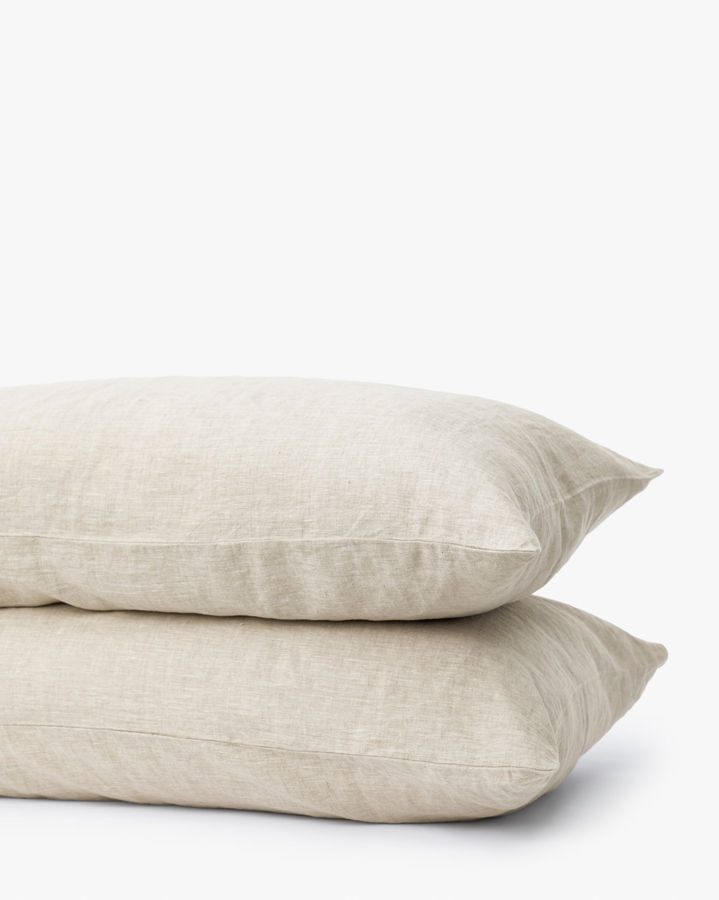 Penelope Beige Linen Shams (Set of 2) added by Spoak Member