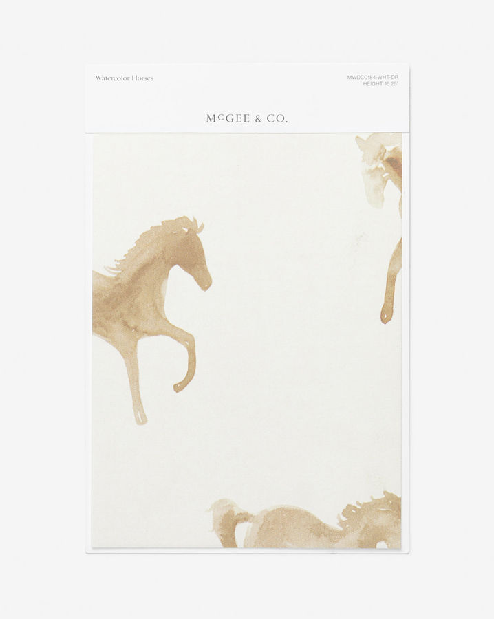 Watercolor Horses Wallpaper Swatch added by Spoak Member