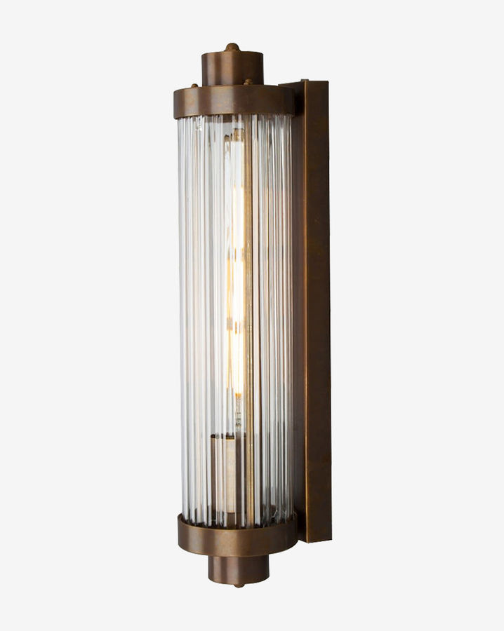Louise Rippled Glass Wall Light added by tracy cistone