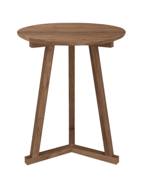 Tripod Side Table - Deep Teak added by Alicia LaPalombara