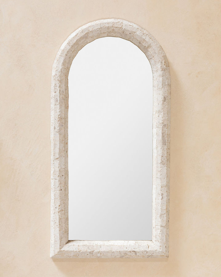 Vintage Arched Stone Mirror added by Taylor McGowan