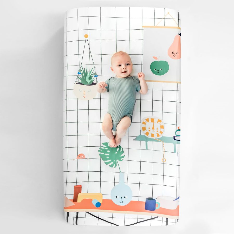 Rookie Humans Baby's Room Standard Size Crib Sheet added by Spoak Member