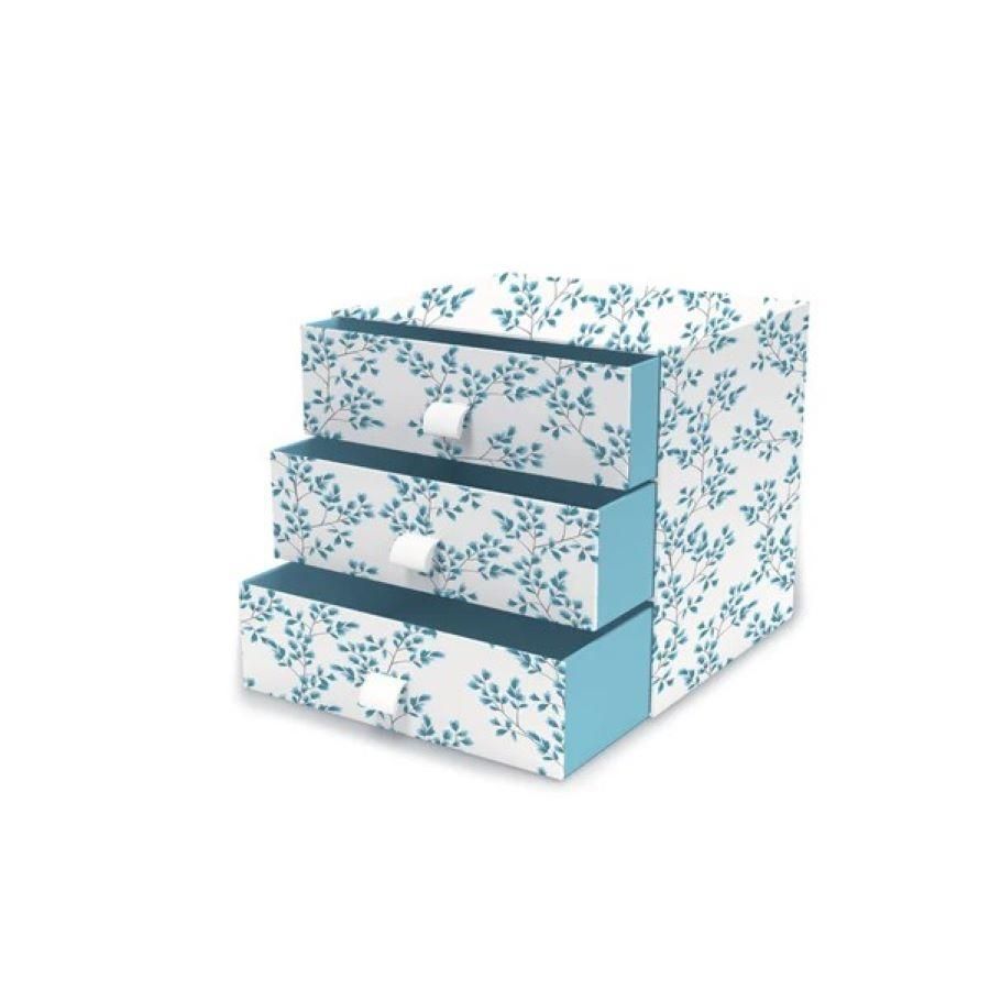 Cam Cam Mini Desk Organiser / Dresser in Fiori Print added by Spoak Member
