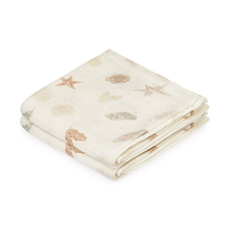 Cam Cam Muslin Cloths in Seabed (2-pack) added by Spoak Member