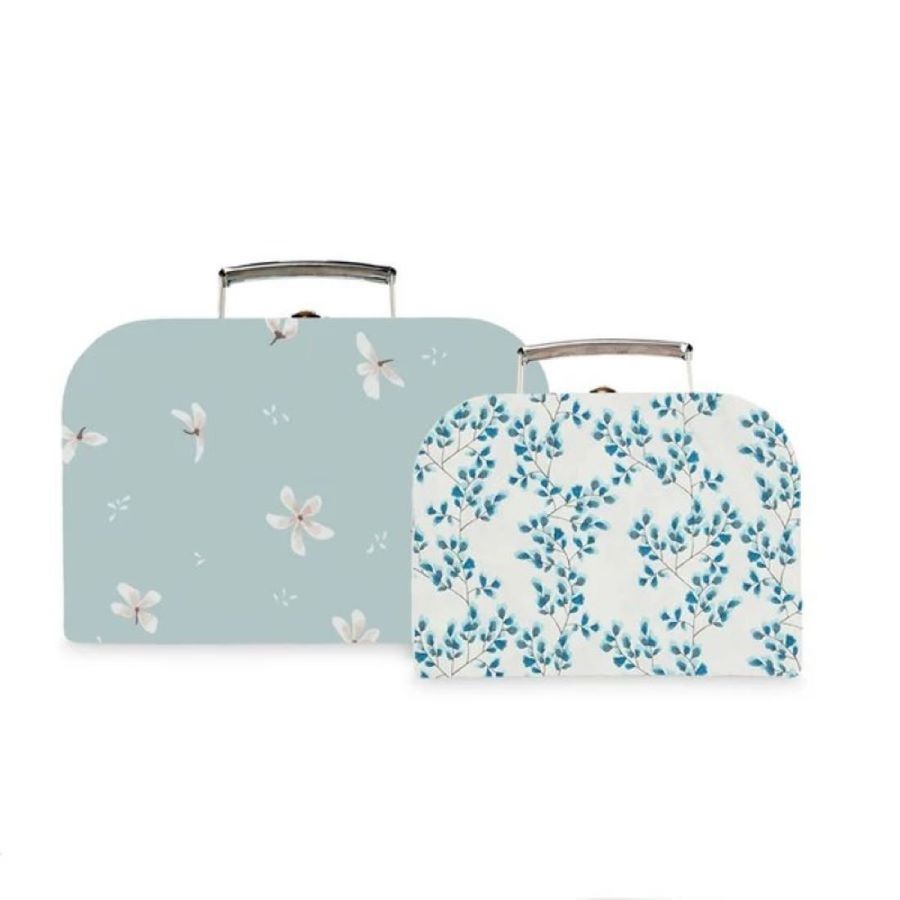 Cam Cam Storage Suitcases in Windflower Blue / Fiori (Set of 2) added by Spoak Member