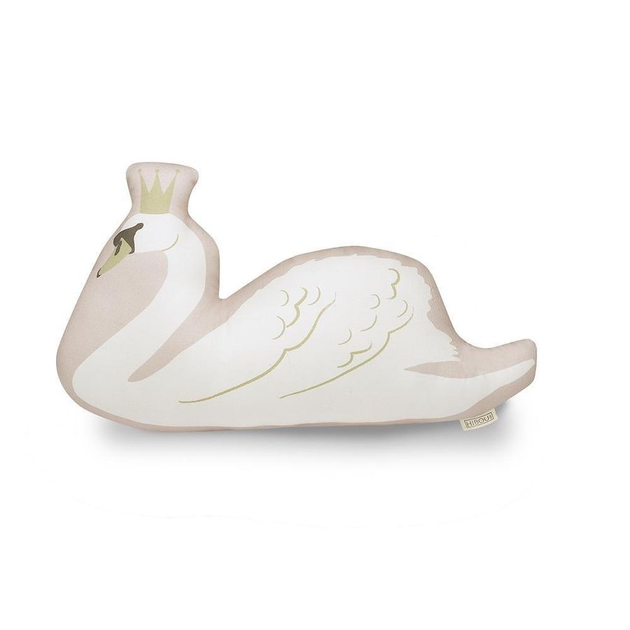 Hibou Home - Swan Cushion in Pale Rose added by Spoak Member