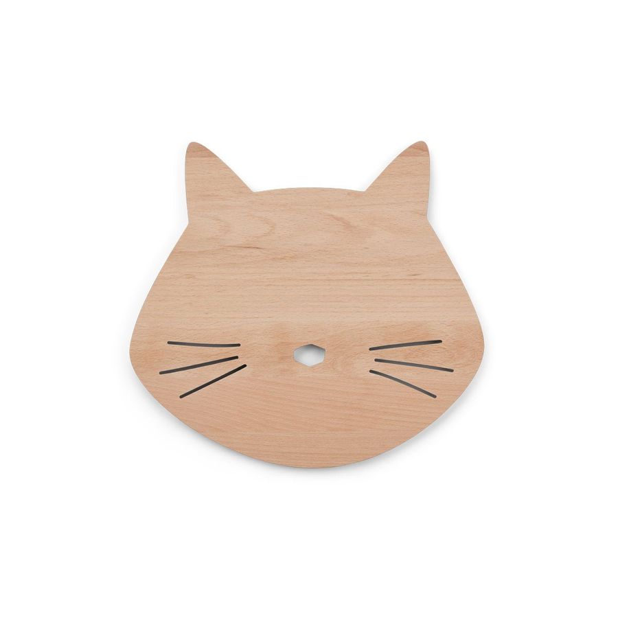 Liewood Troy Wooden Lamp - Cat Natural added by Spoak Member
