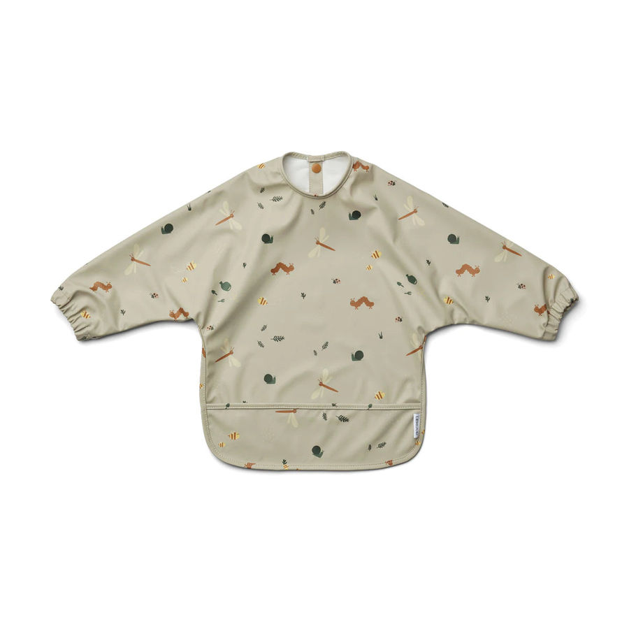 Liewood Merle Cape Bib - Nature/Mist Mix added by Spoak Member
