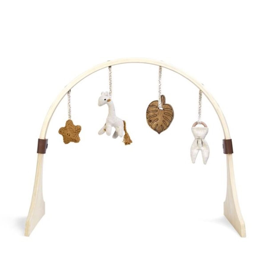 Little Green Sheep Wooden Curved Baby Play Gym - Safari Giraffe added by Spoak Member