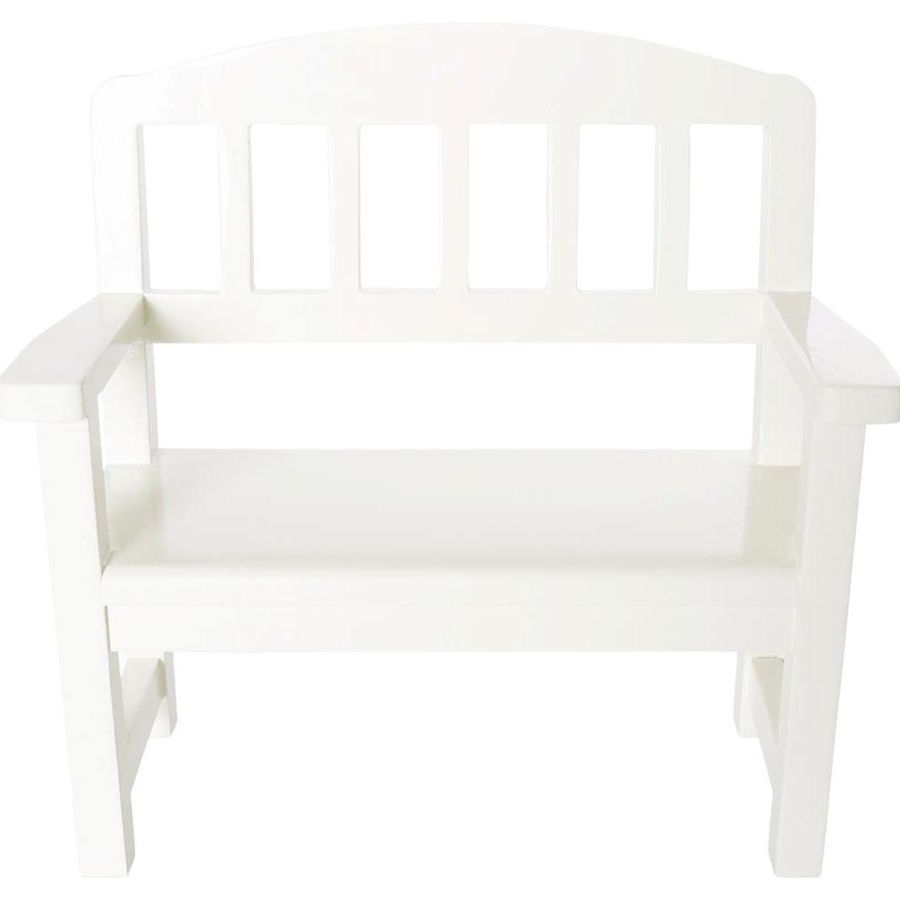 Maileg - Dolls Wooden Bench in Off White added by Spoak Member