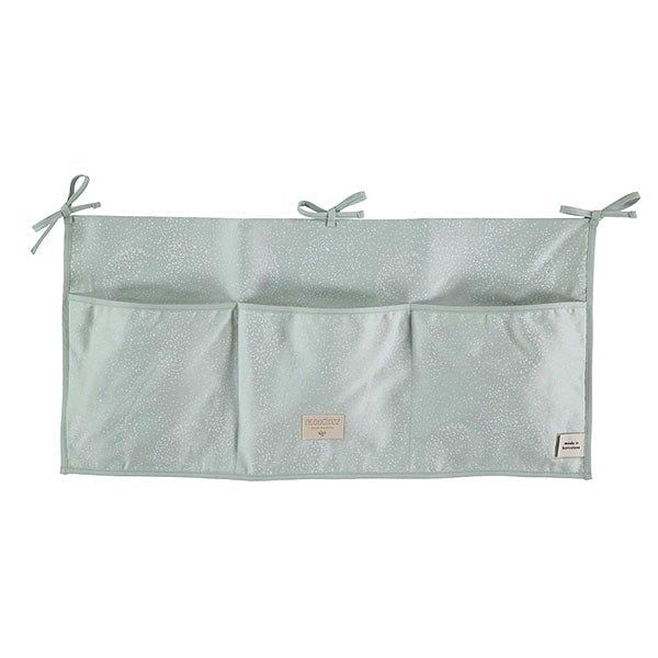 Nobodinoz Merlin Crib Organiser - White Bubble / Aqua added by Spoak Member