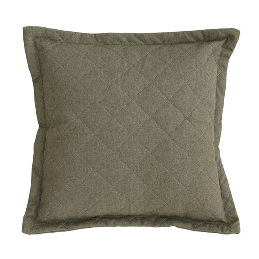 Quilted accent pillow - green added by Spoak Member