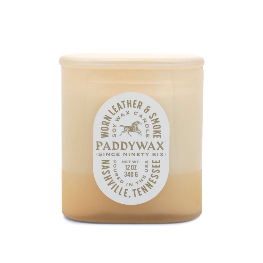 Vista 12 oz Candle - Worn Leather + Smoke added by Spoak Member