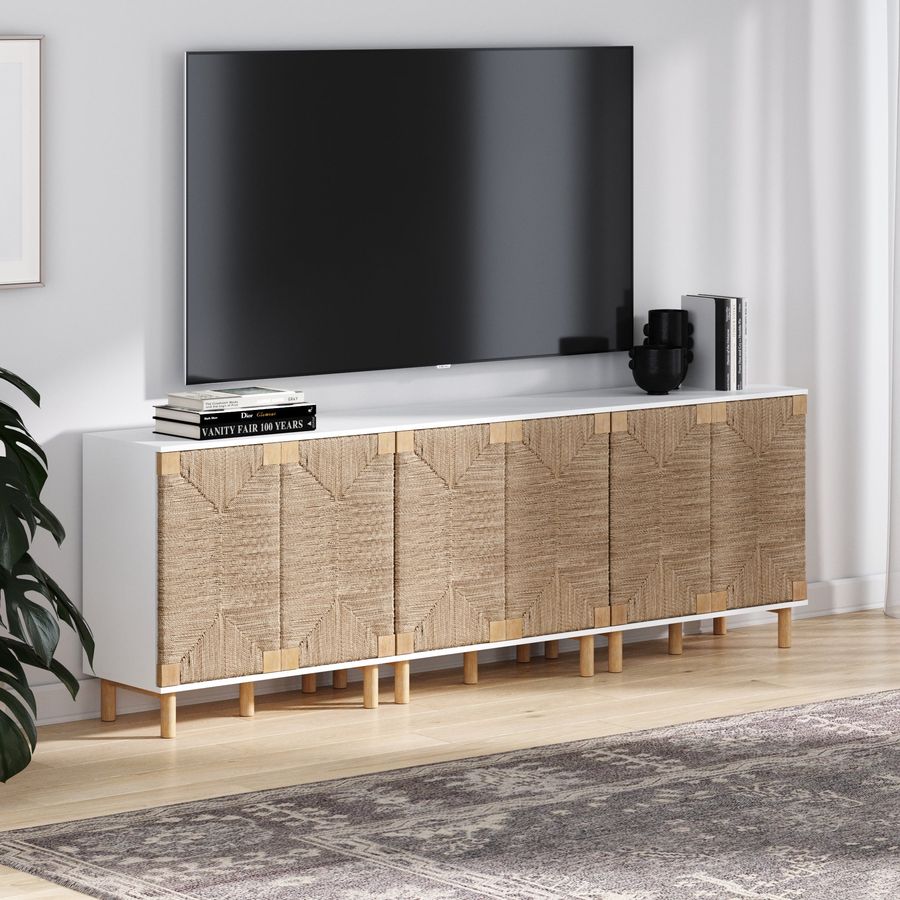 Seagrass TV Console Credenza White (Set of 3) added by Spoak Member