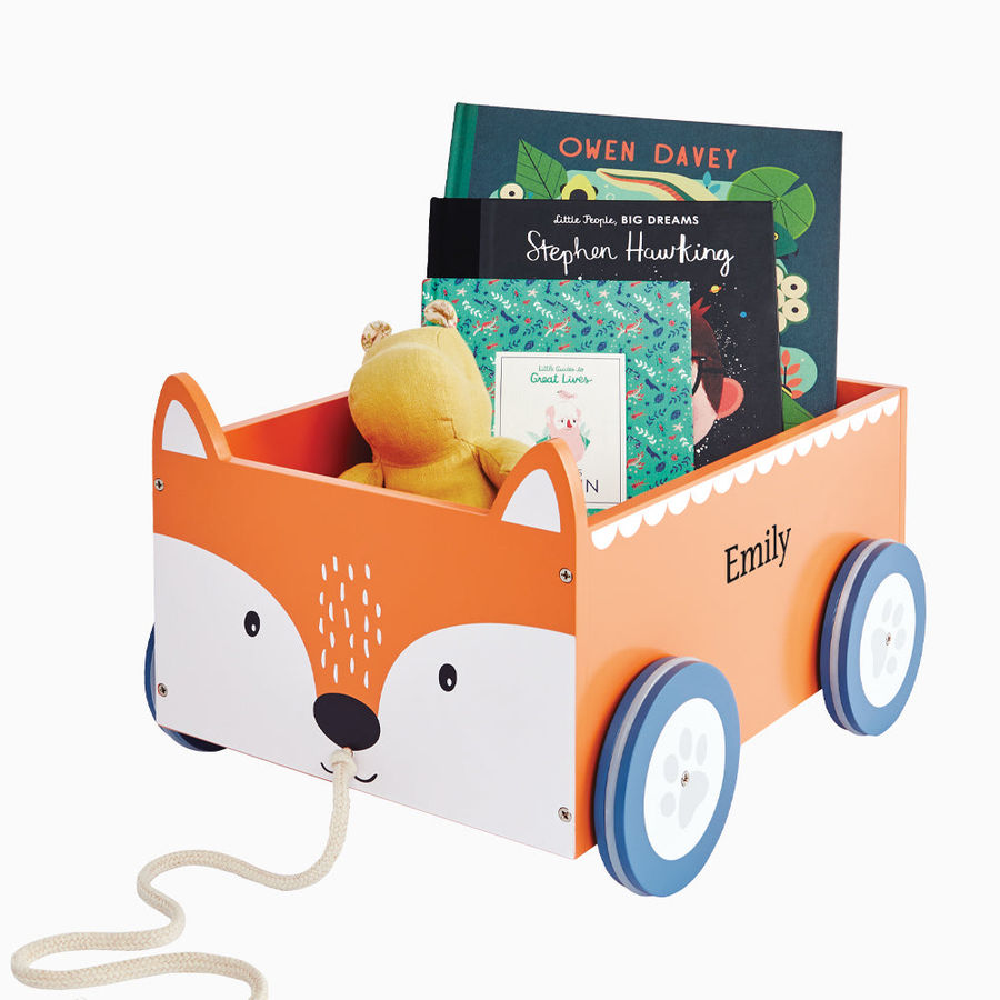 Personalised Book Cart, Fox added by Spoak Member