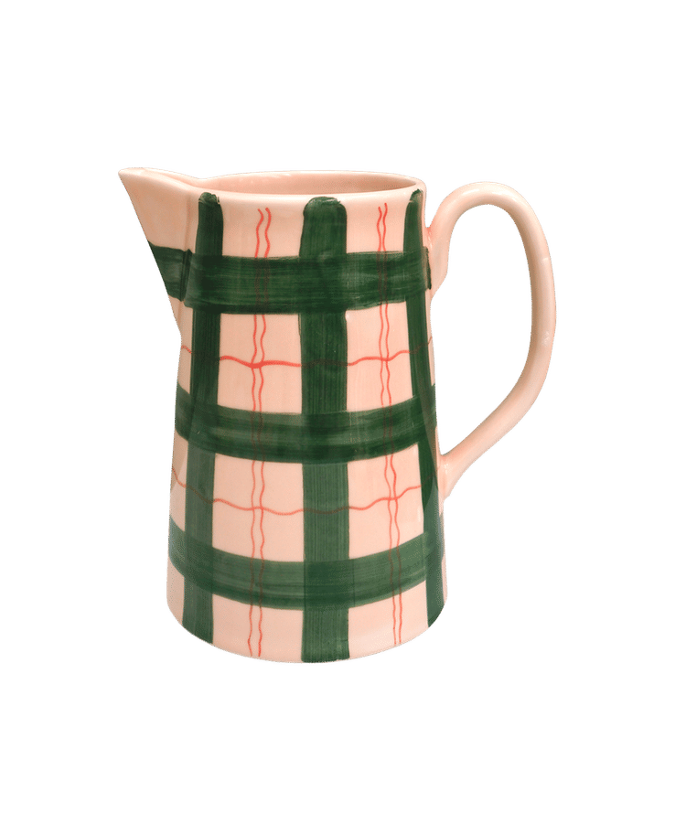 SQUIGGLE JUG, GREEN TARTAN added by Spoak Member